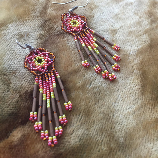 Beaded Navaho Earrings