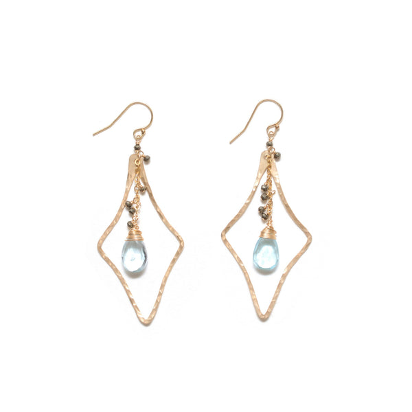 London Blue Topaz Earrings