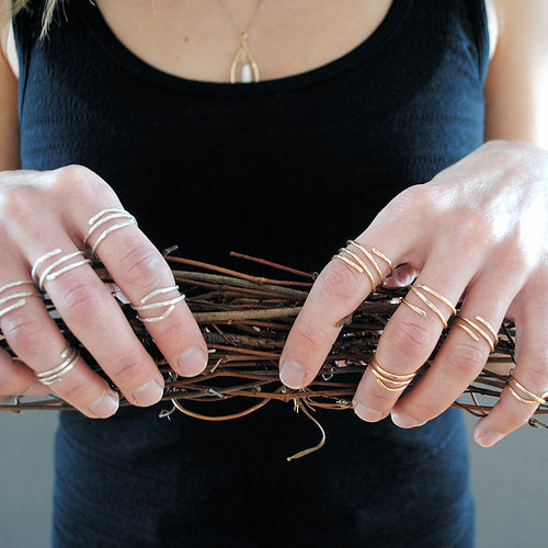 Spiral Wrap Ring