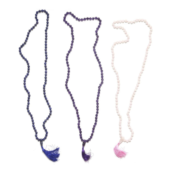 Amethyst Gemstone Mala