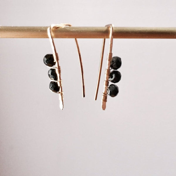 Mini Gemmy Pull Through Earrings