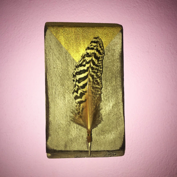 Mounted Feather