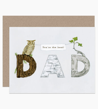 You're The Best Dad Card