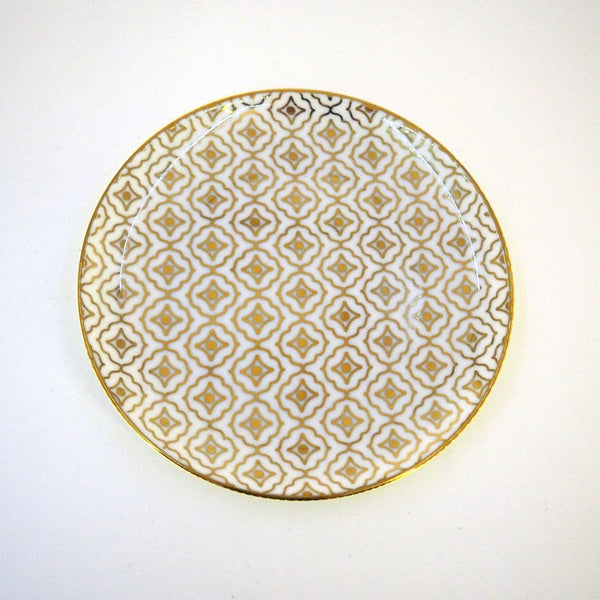 Kashmir Gold Trinket Dish Set
