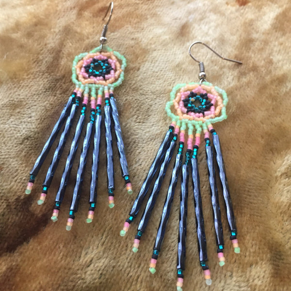 Beaded Navaho Earrings