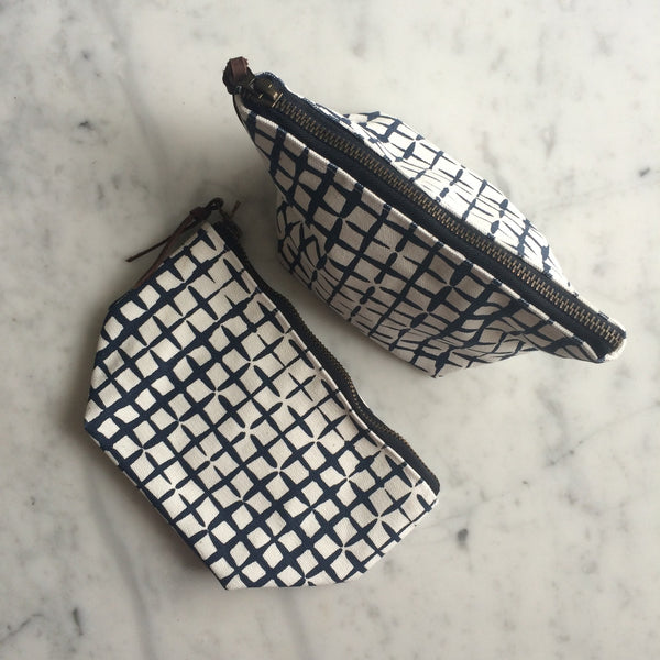 Block Printed Pouch