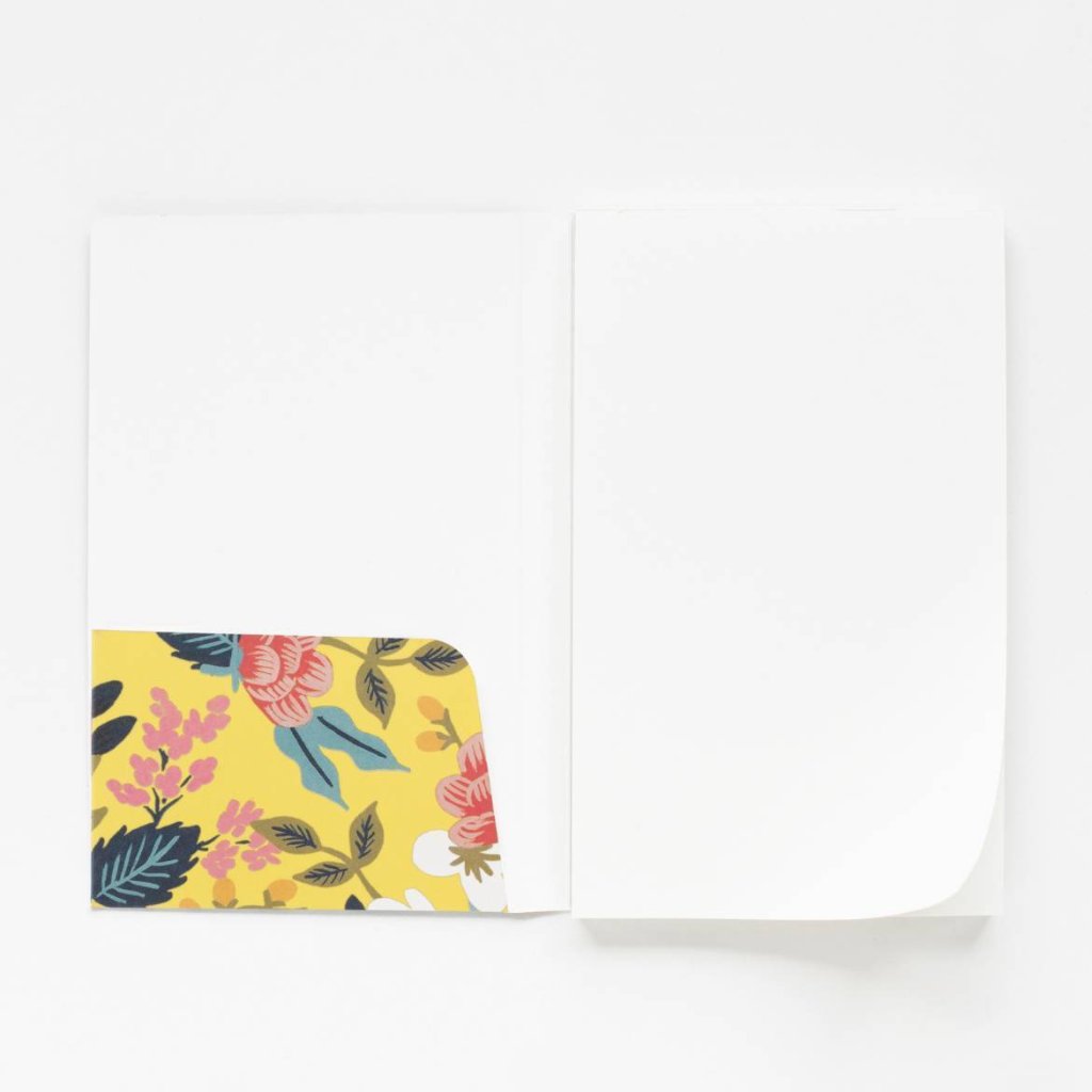 Sunny Floral Pocket Notepad