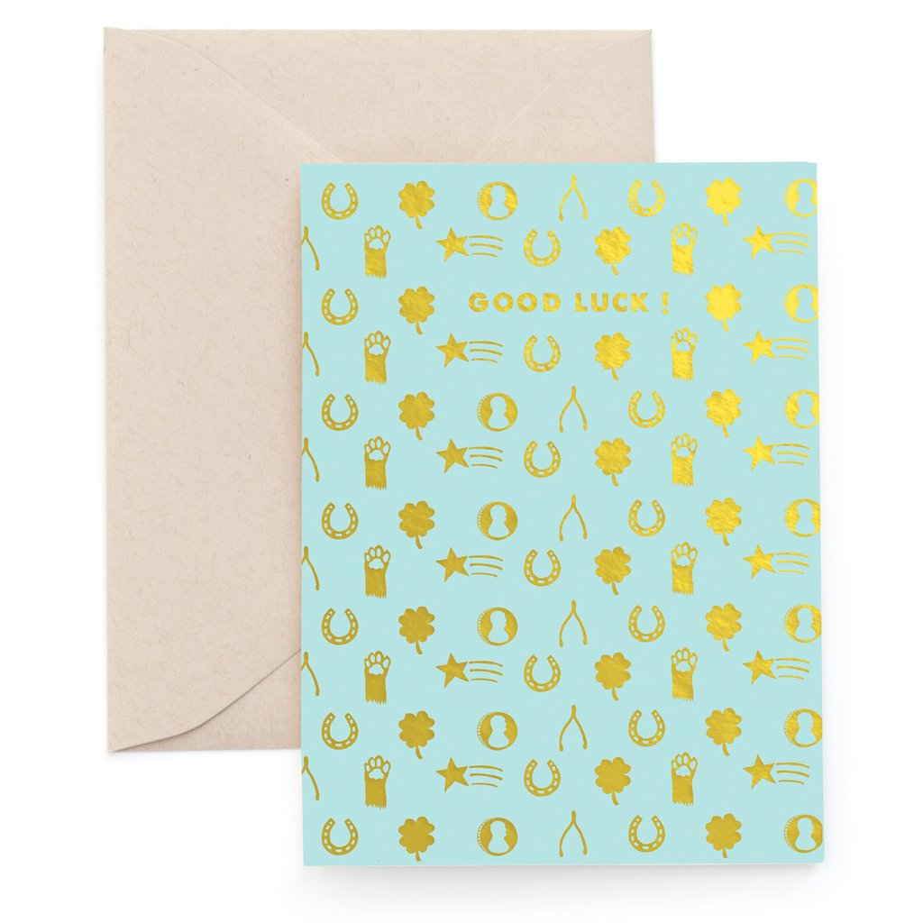 Good Luck Card by Carolyn Suzuki