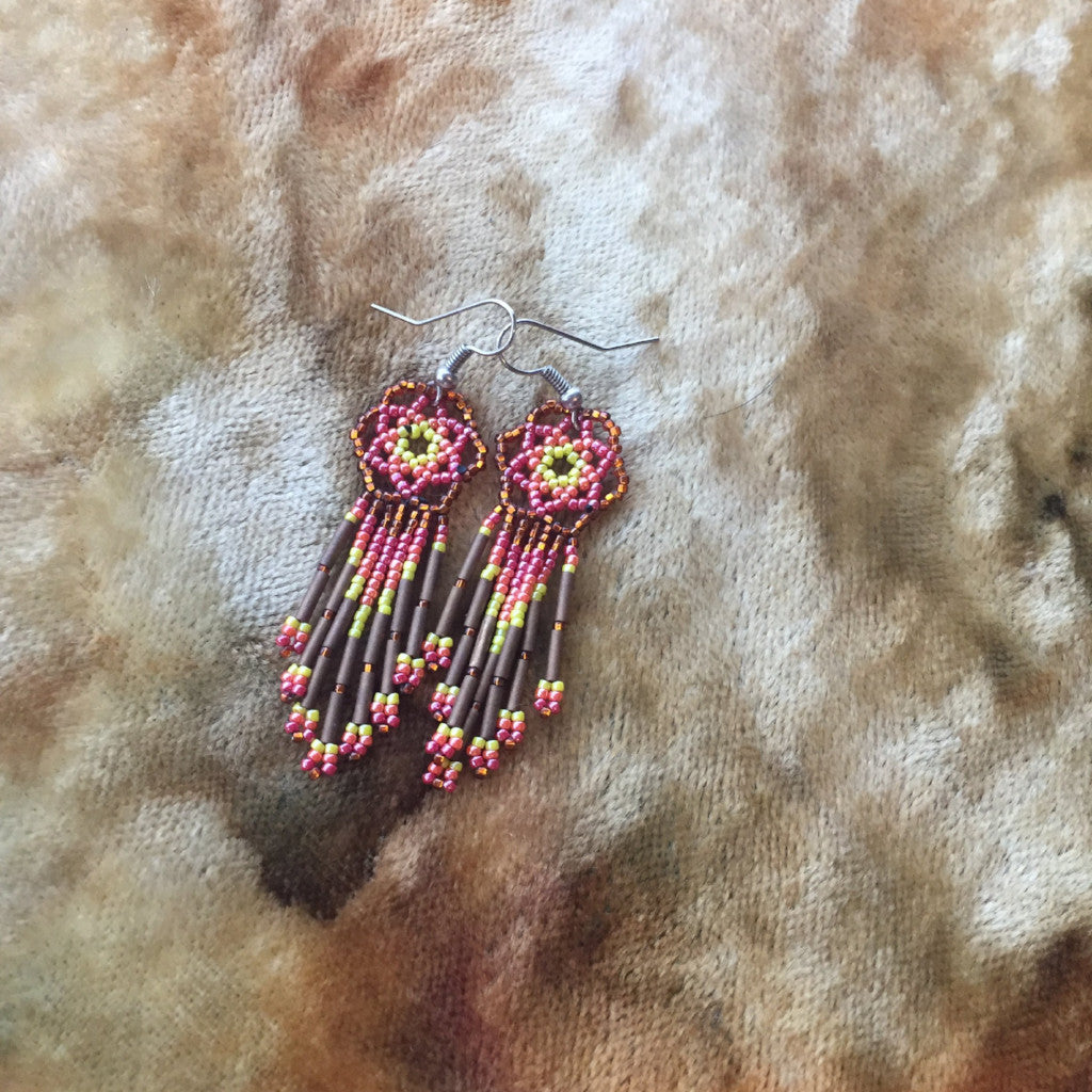 Beaded Navaho Earrings