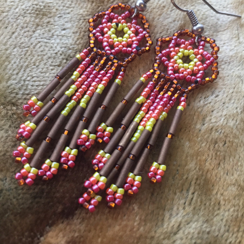 Beaded Navaho Earrings