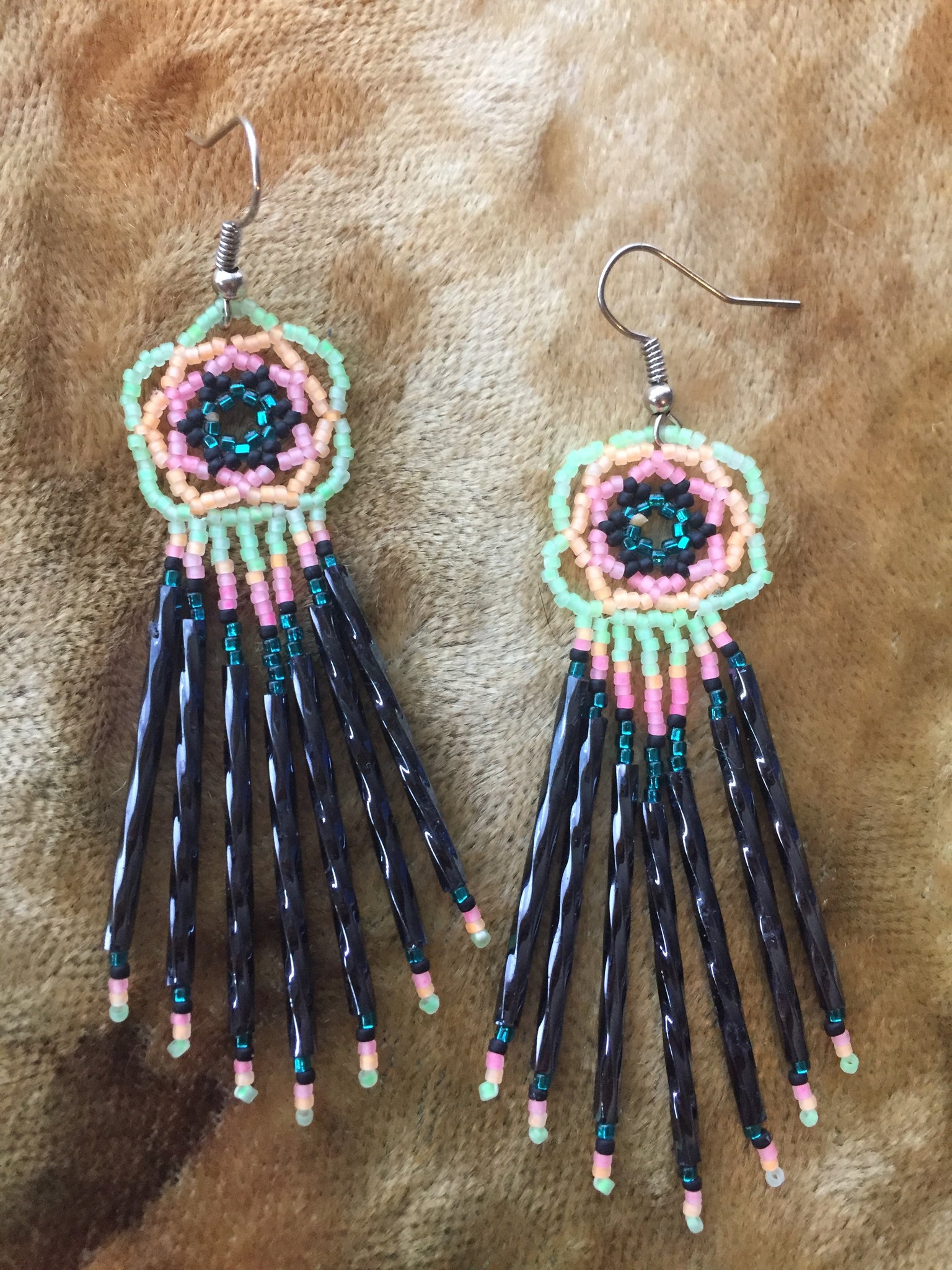 Beaded Navaho Earrings