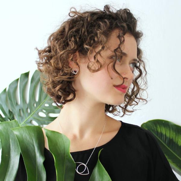 Magic Eye Necklace in Gold