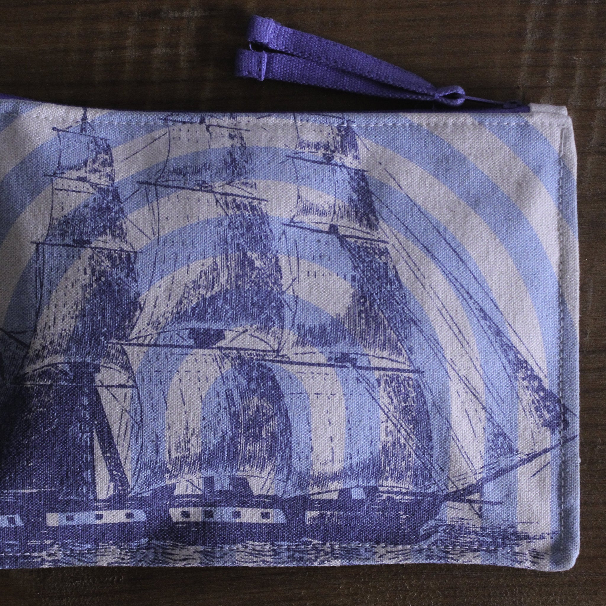 Thomas Paul Sailboat Zippered Pouch